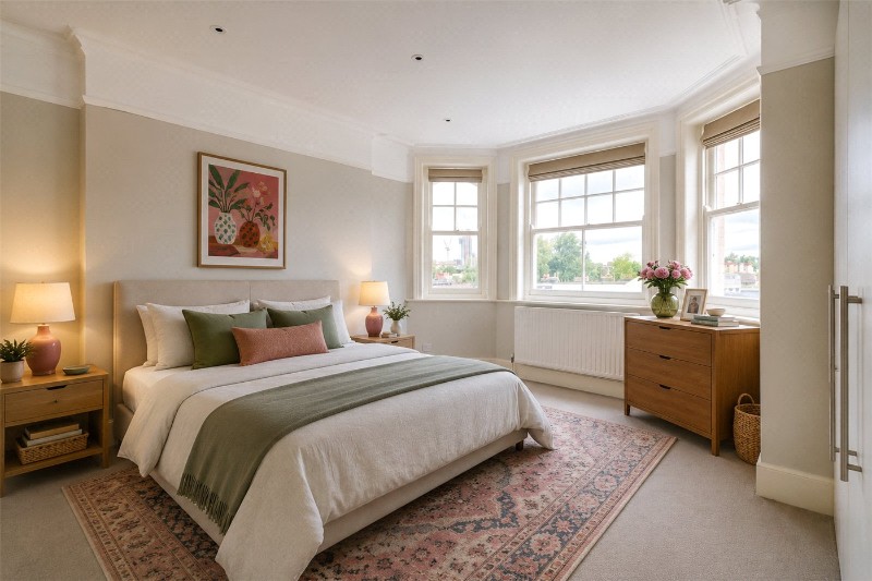 Victoria Mansions, Queens Club Gardens, Barons Court, W14