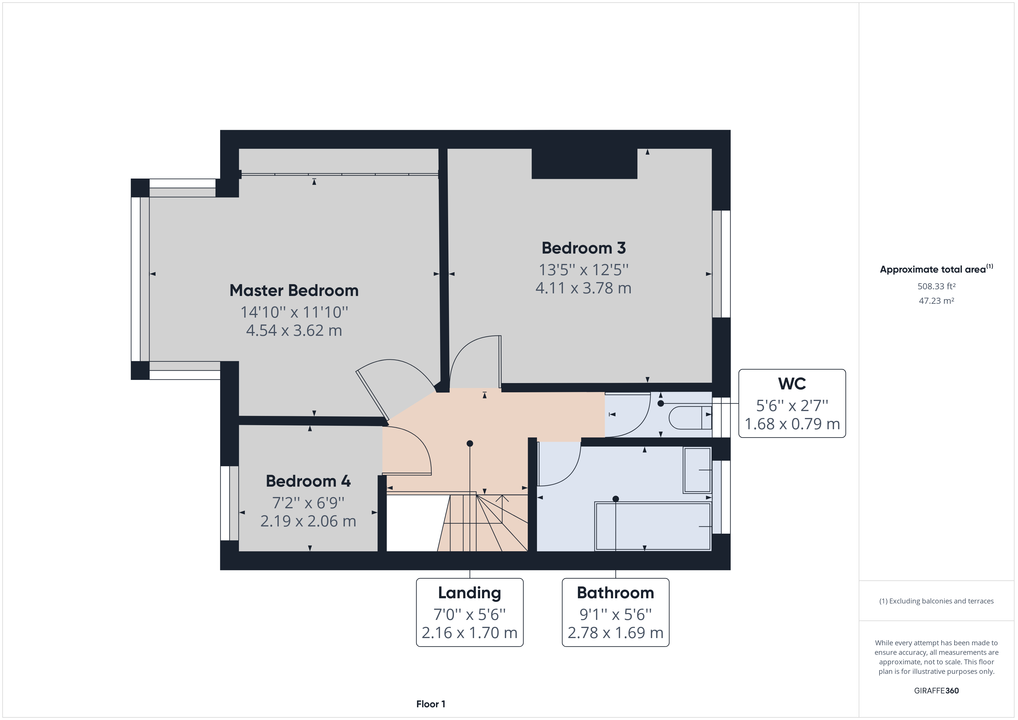 1st Floor Floorplan