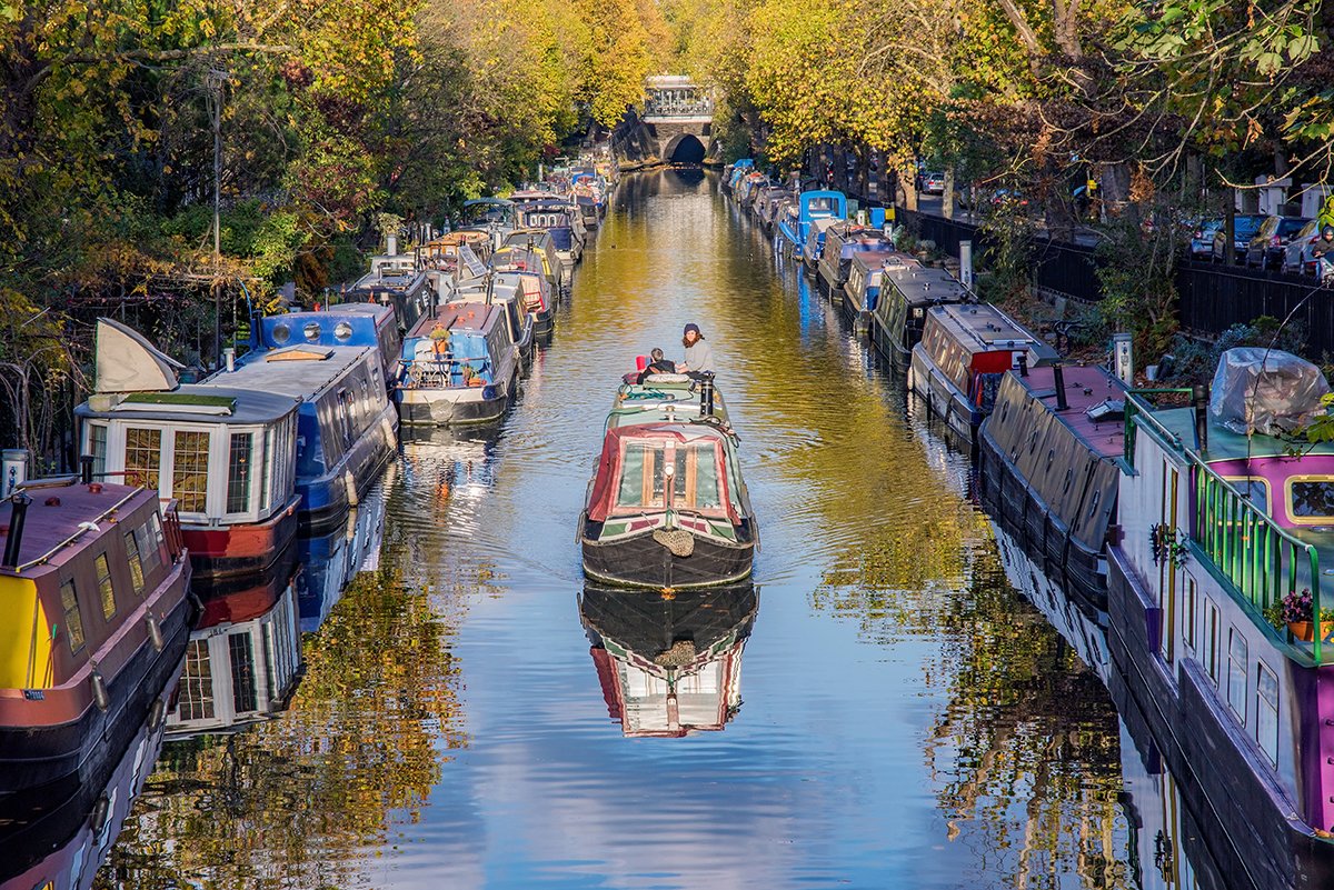 canal boat trips in london