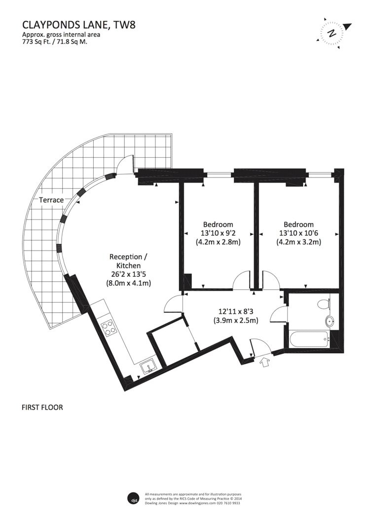 Clayponds Lane, Brentford, TW8