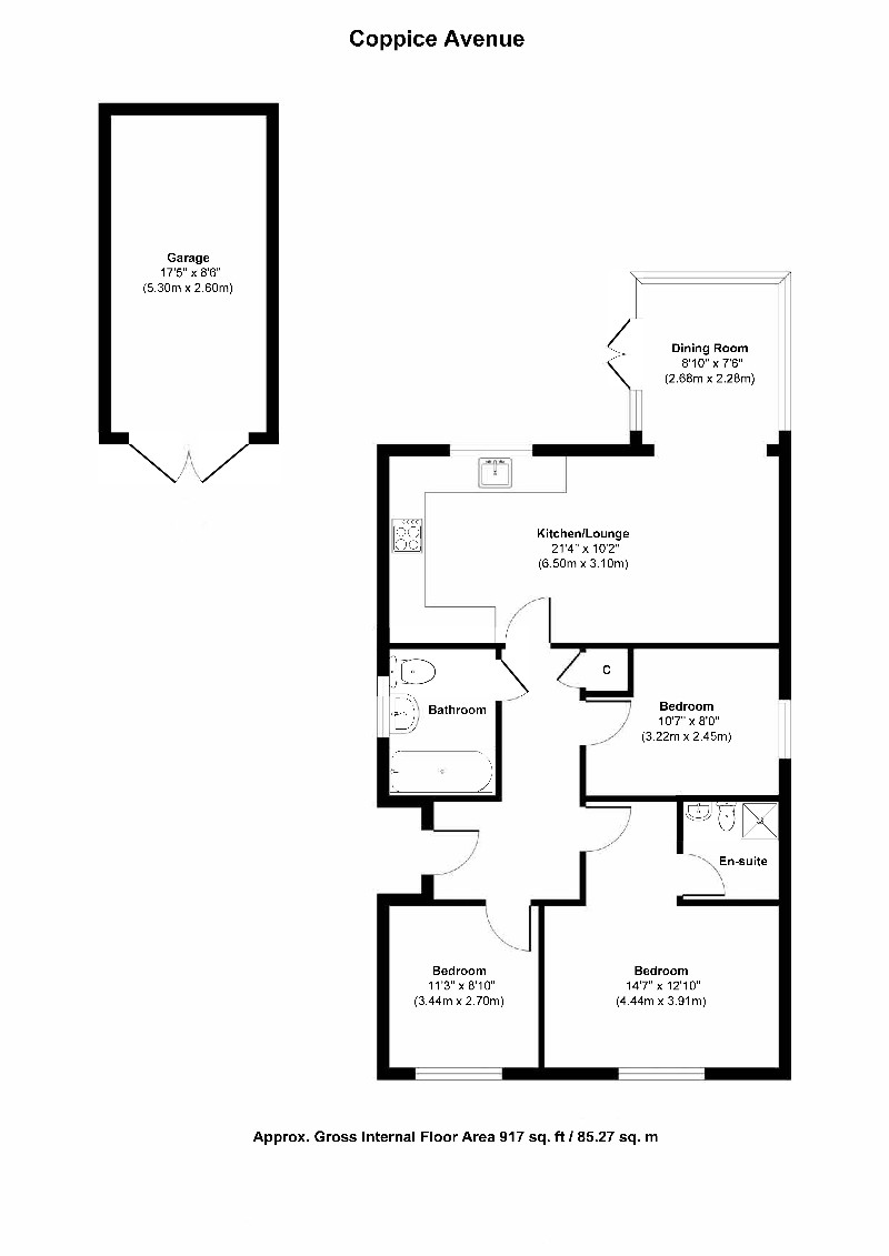 3 bedroom property for sale in Coppice Avenue, Ferndown, BH22 (Ref