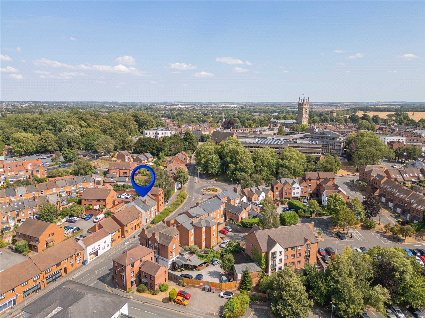 High Drone To Town