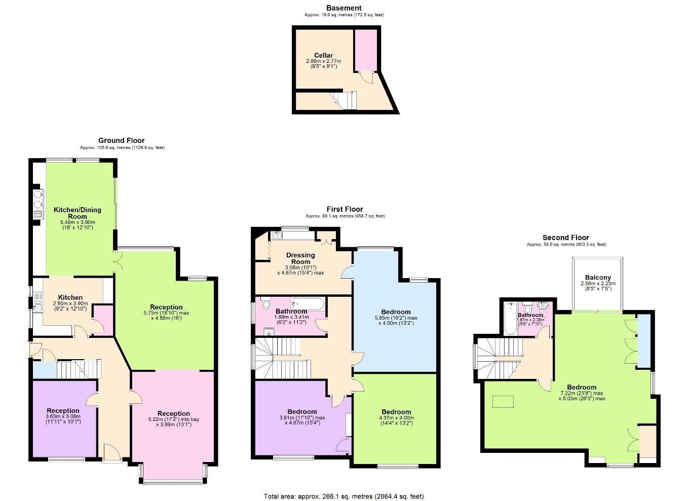 4 bedroom property for sale in Eliot Vale, Blackheath, London, SE3 (Ref