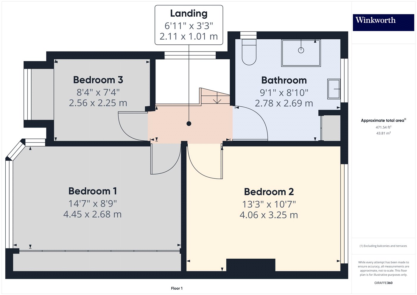 1st Floorplan