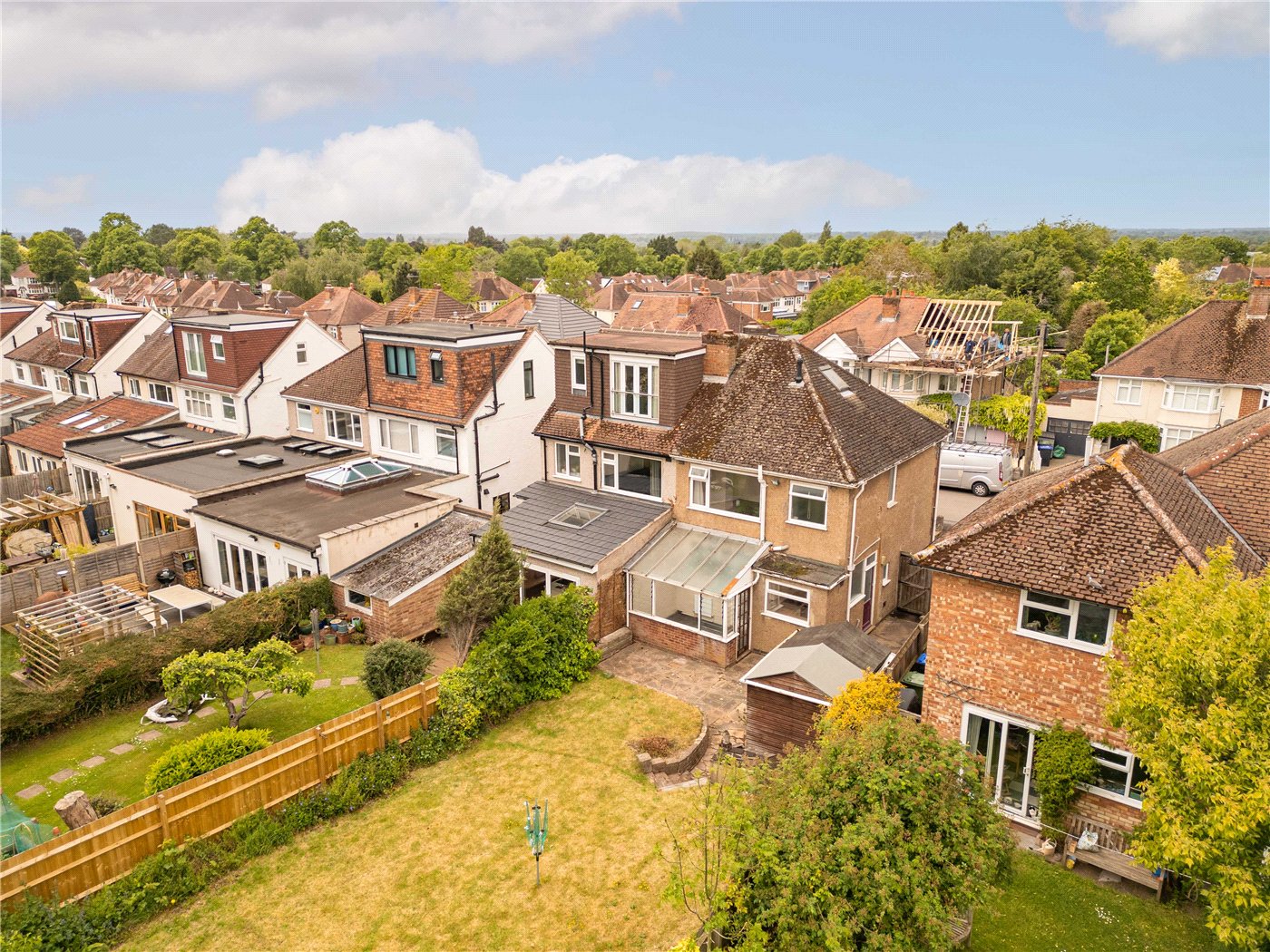 Aerial Of Garden