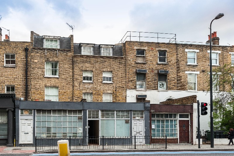 Kennington Park Road, London, UK, SE11