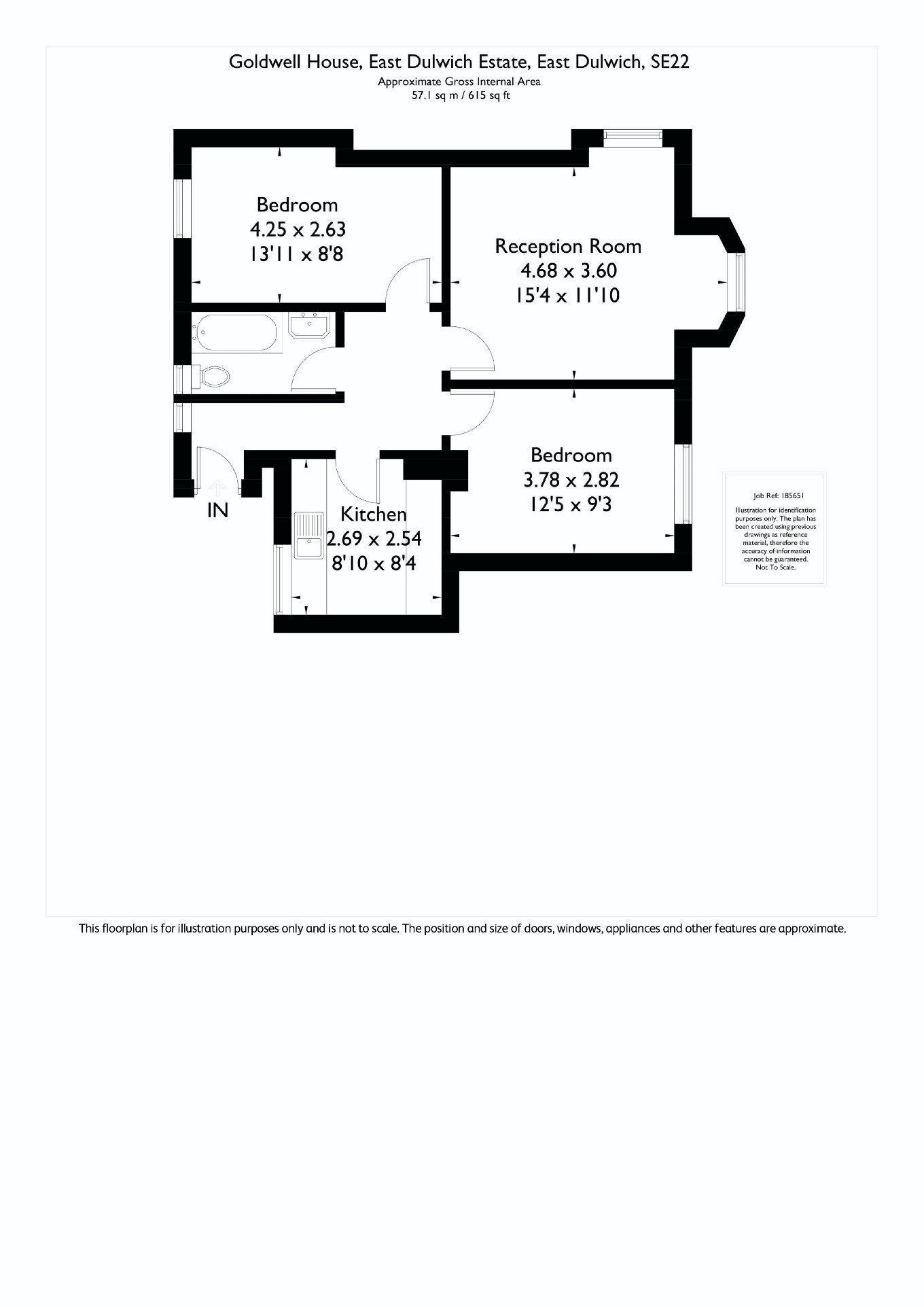 2 bedroom property for sale in East Dulwich Estate, East Dulwich, London, SE22 (Ref DUL200596