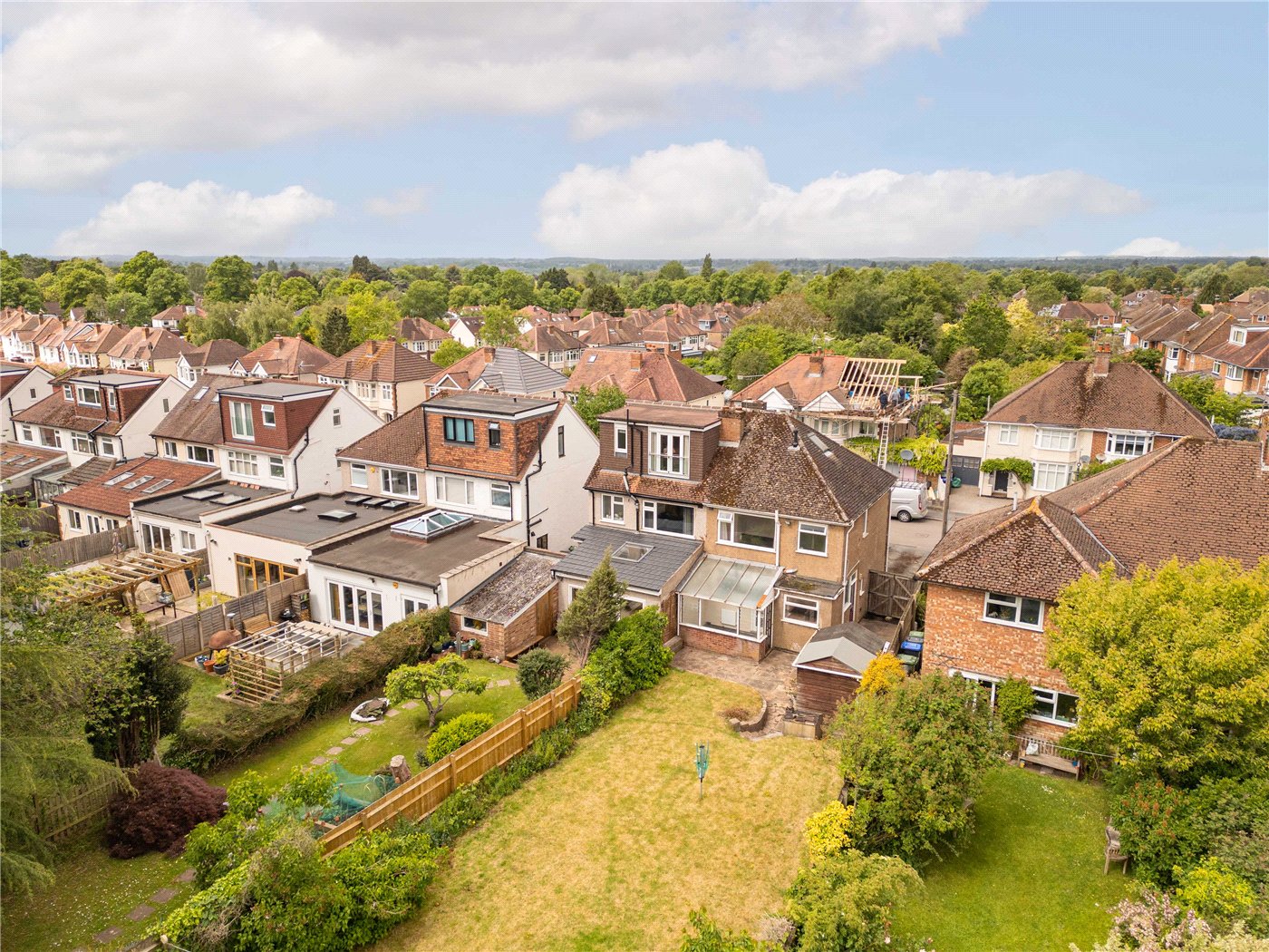 Aerial Of Garden