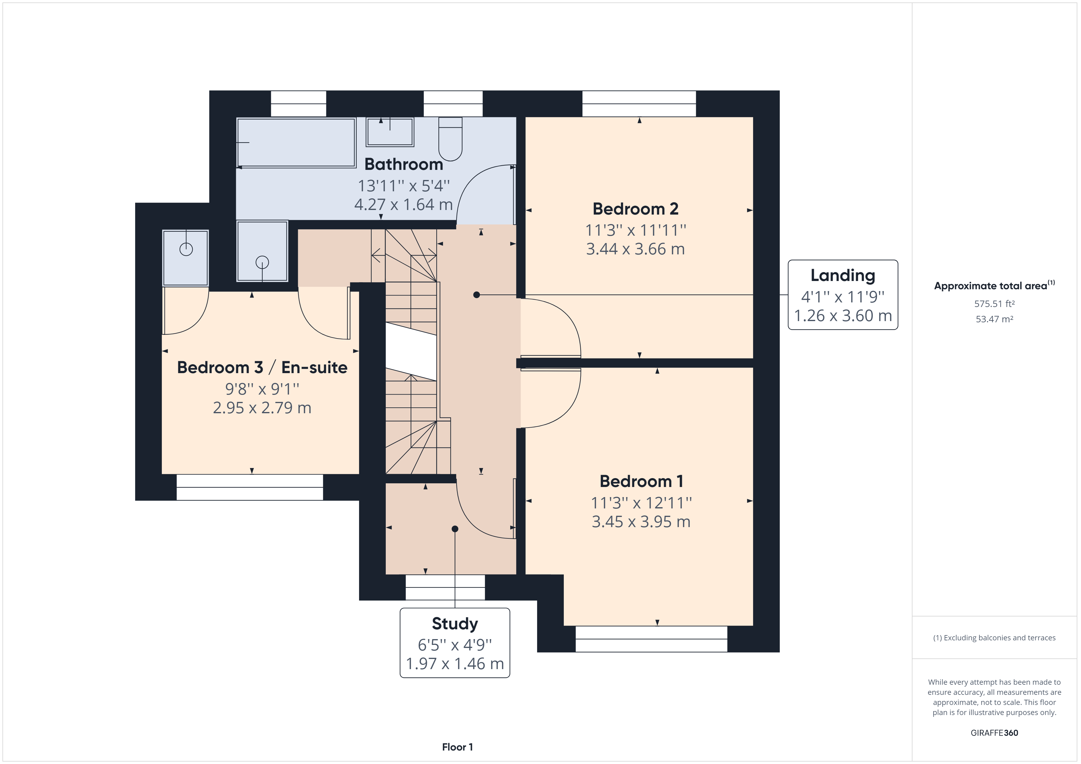 1st Floor Floorplan