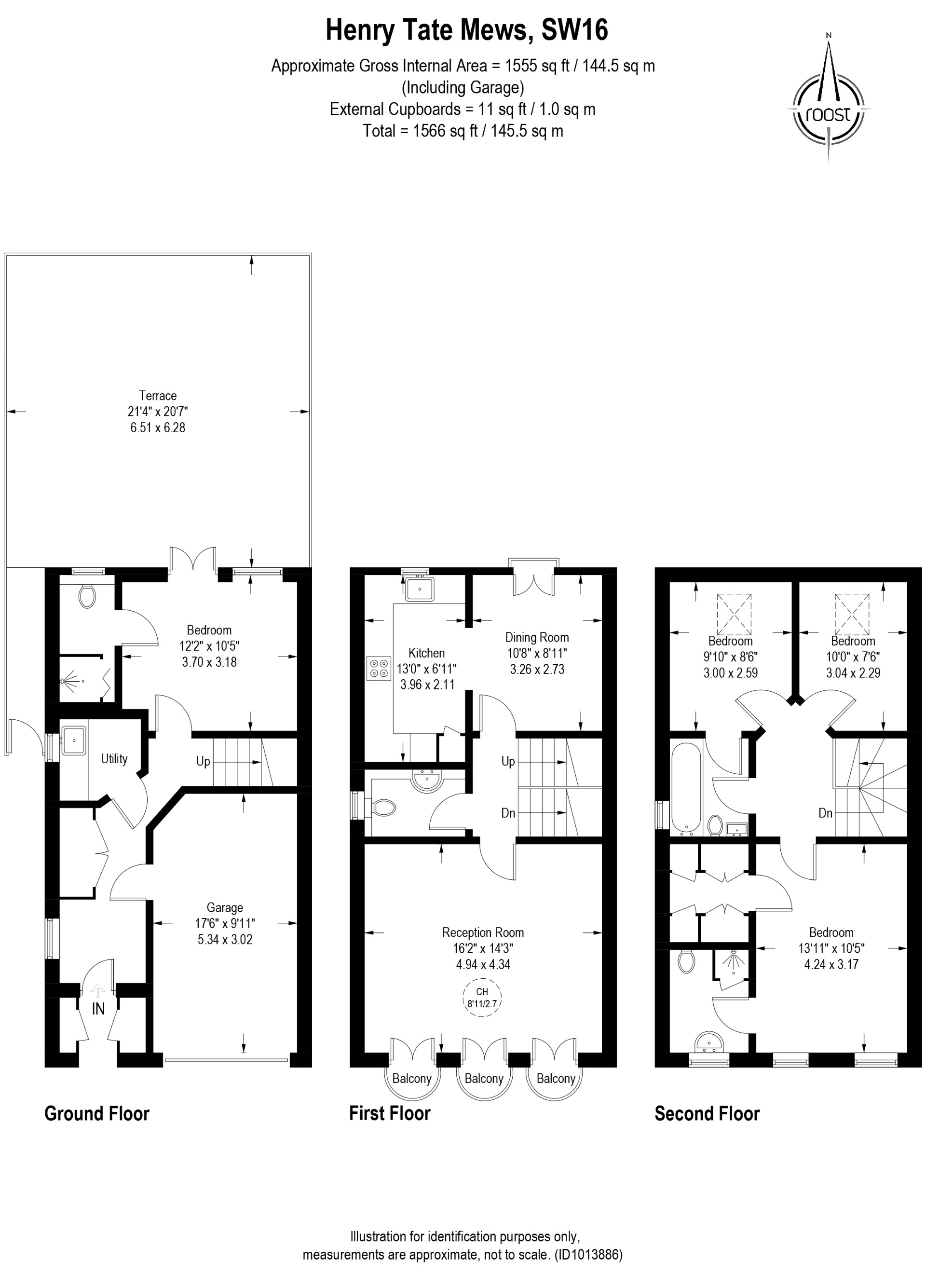 4 bedroom property for sale in Henry Tate Mews, London, SW16 (Ref