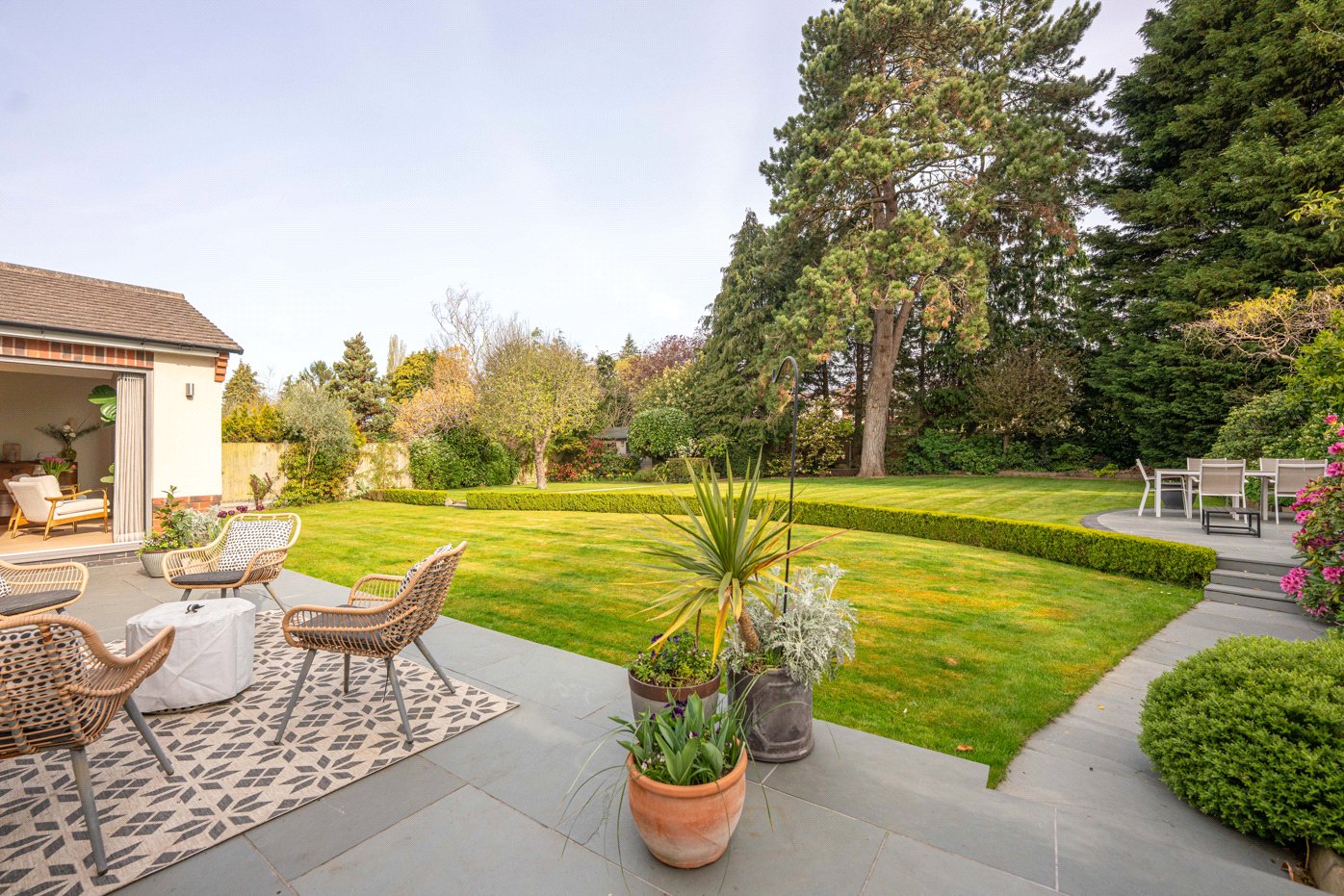 Patio To Rear