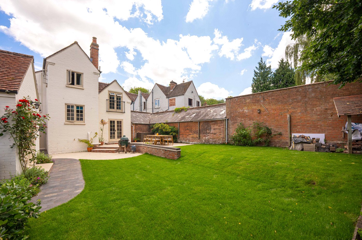 Rear Corner To House