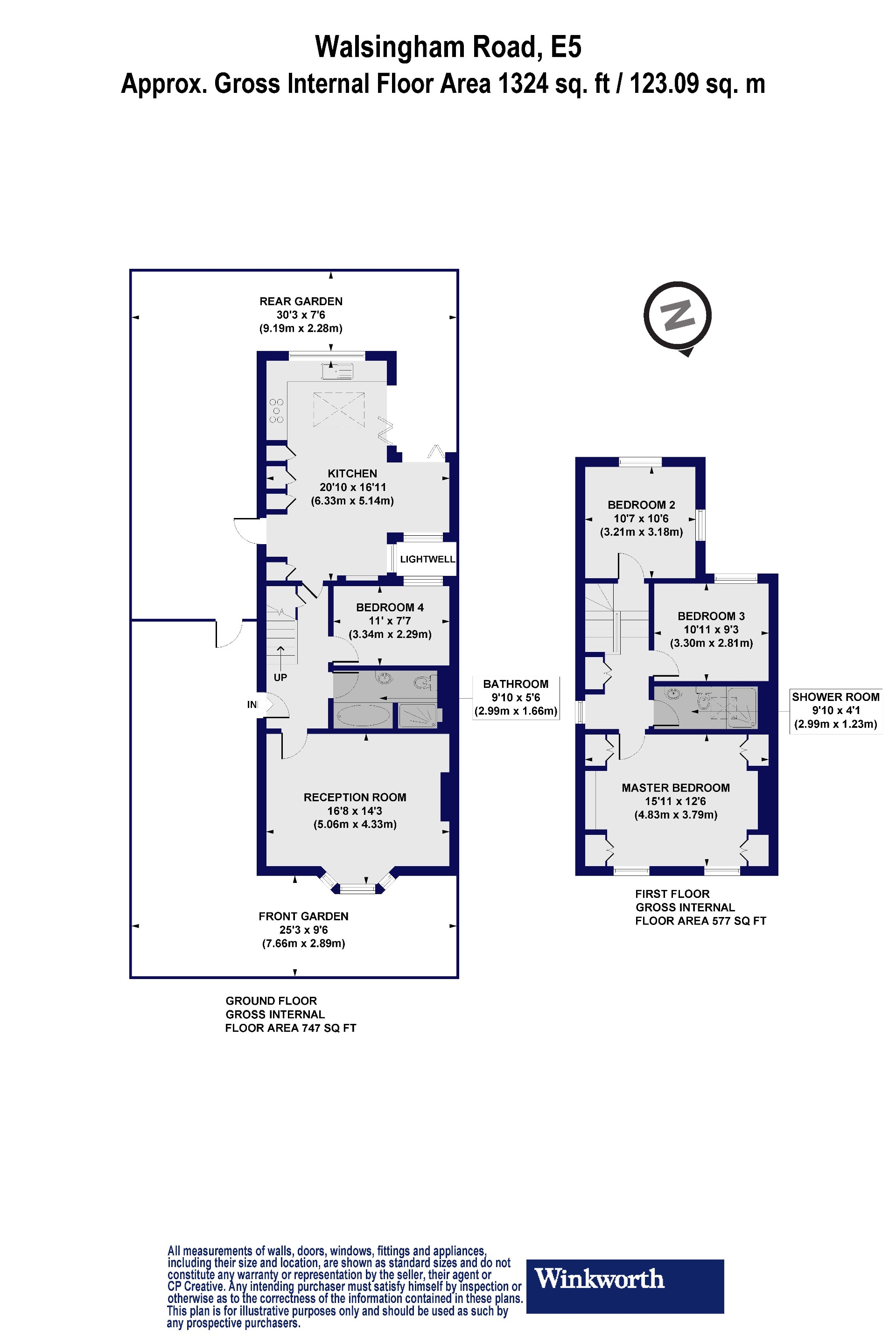 4 bedroom property for sale in Walsingham Road, Hackney, London, E5