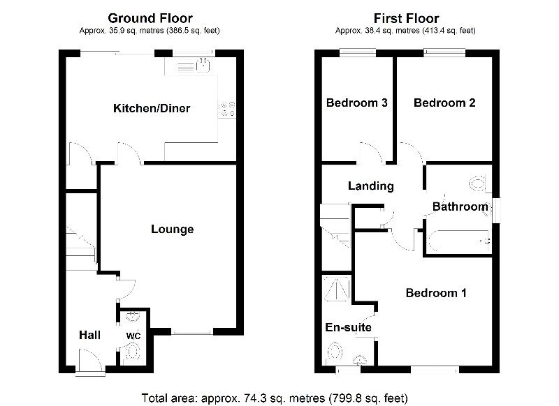 Rye Close, Sleaford, Lincolnshire, NG34