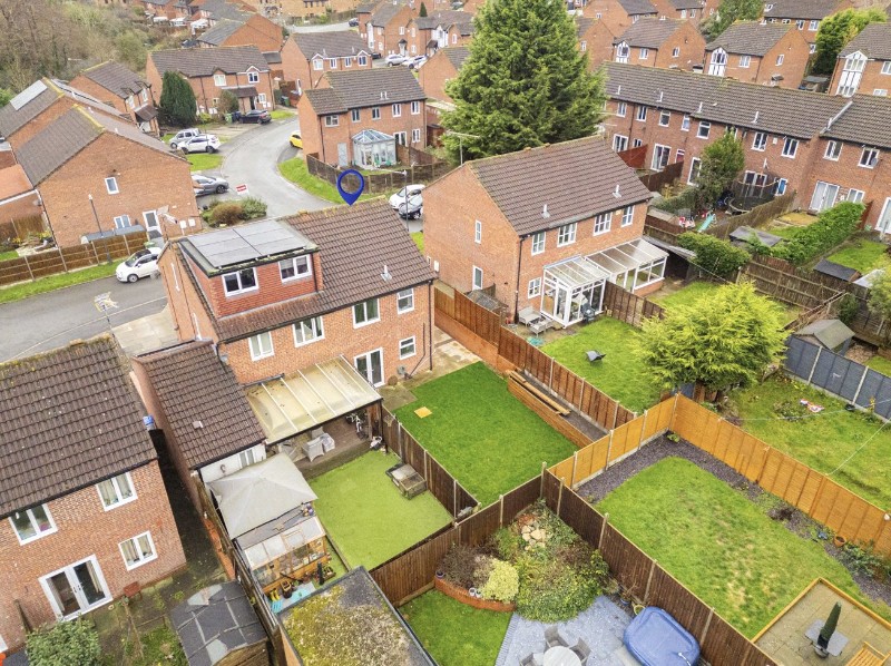 Charlecote Gardens, Sydenham, Leamington Spa, Warwickshire, CV31