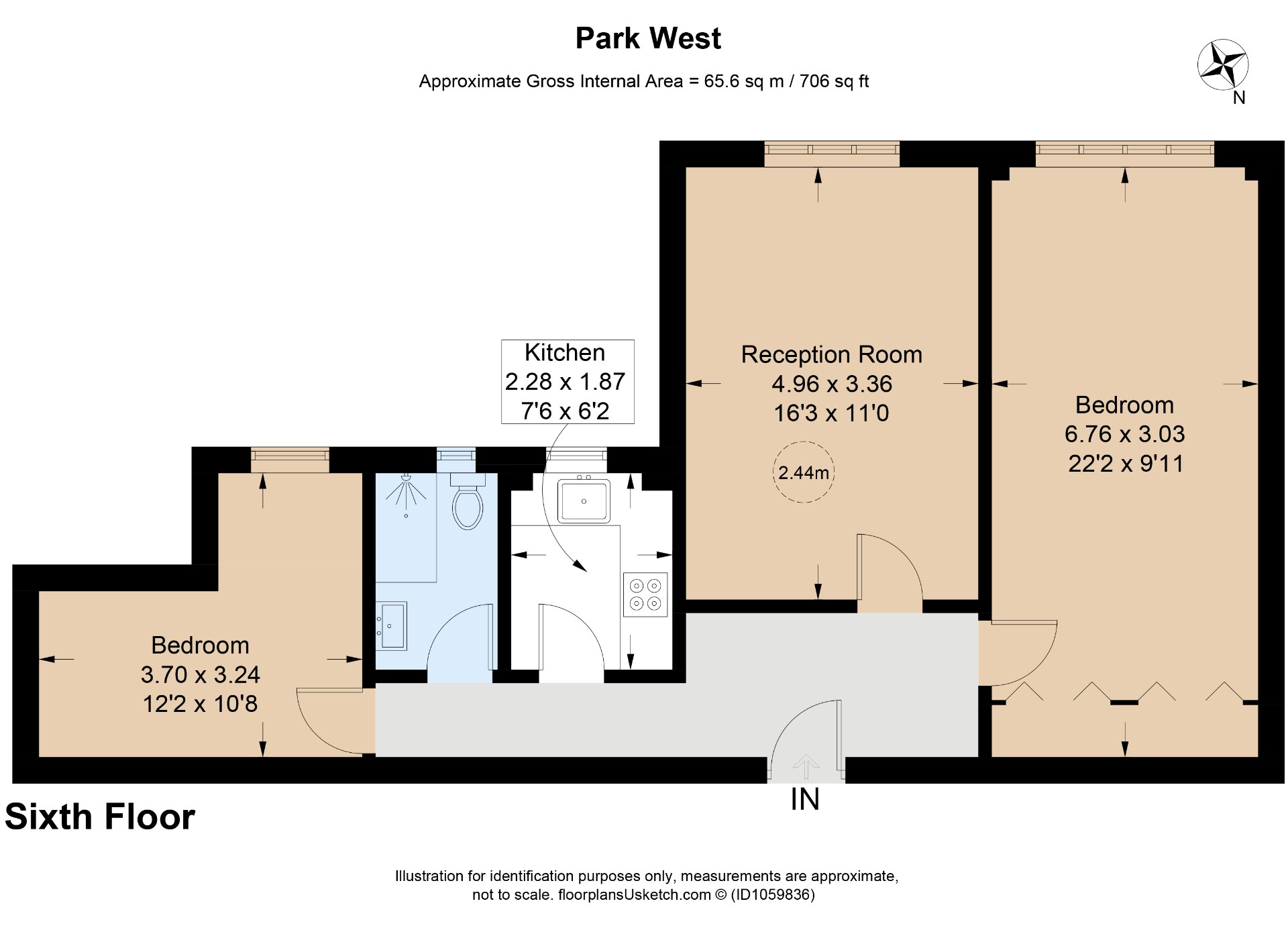 2 bedroom property for sale in Edgware Road, London, W2 (Ref MLB230228