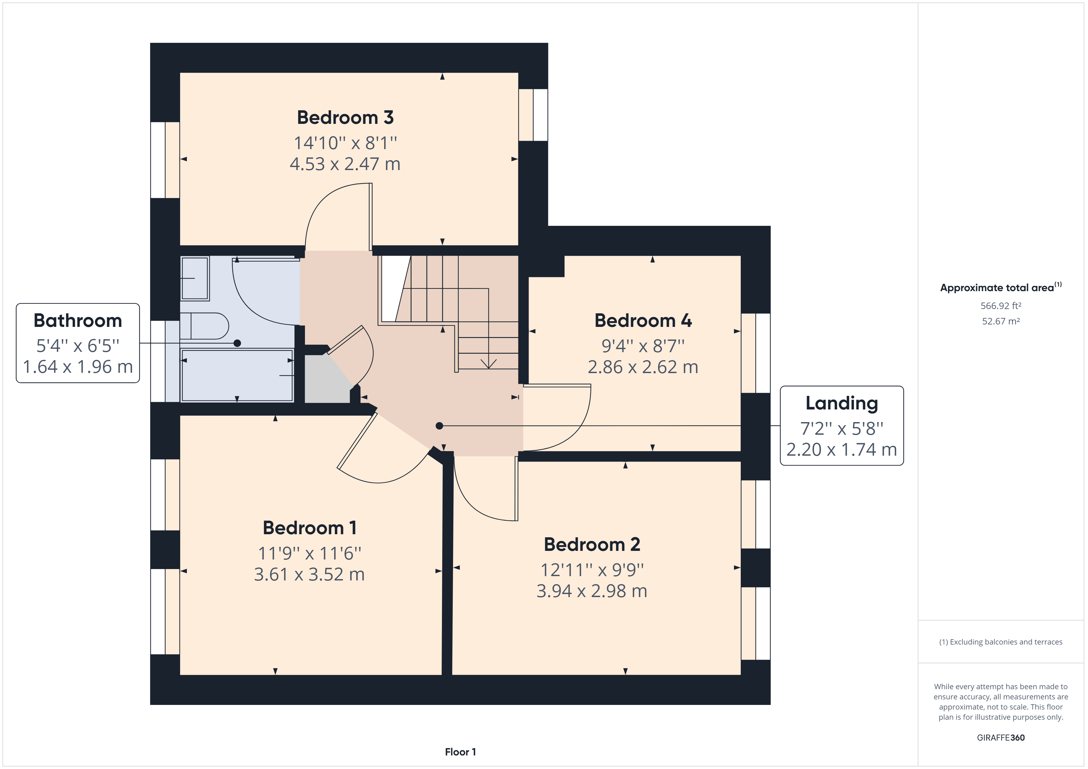 1st Floor Floorplan