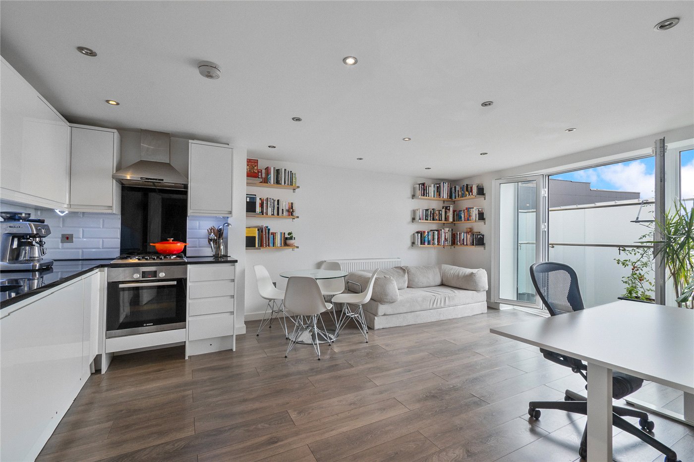 Kitchen and Living