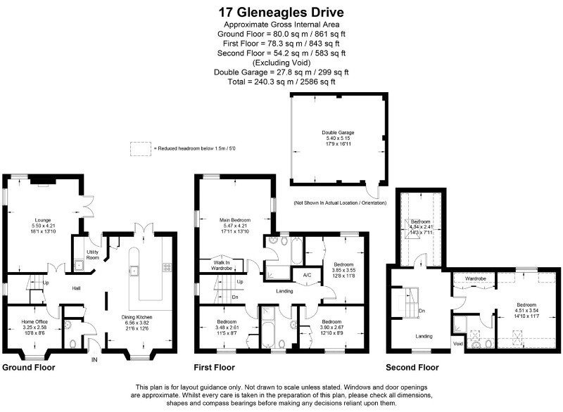 Gleneagles Drive, Greylees, Sleaford, Lincolnshire, NG34