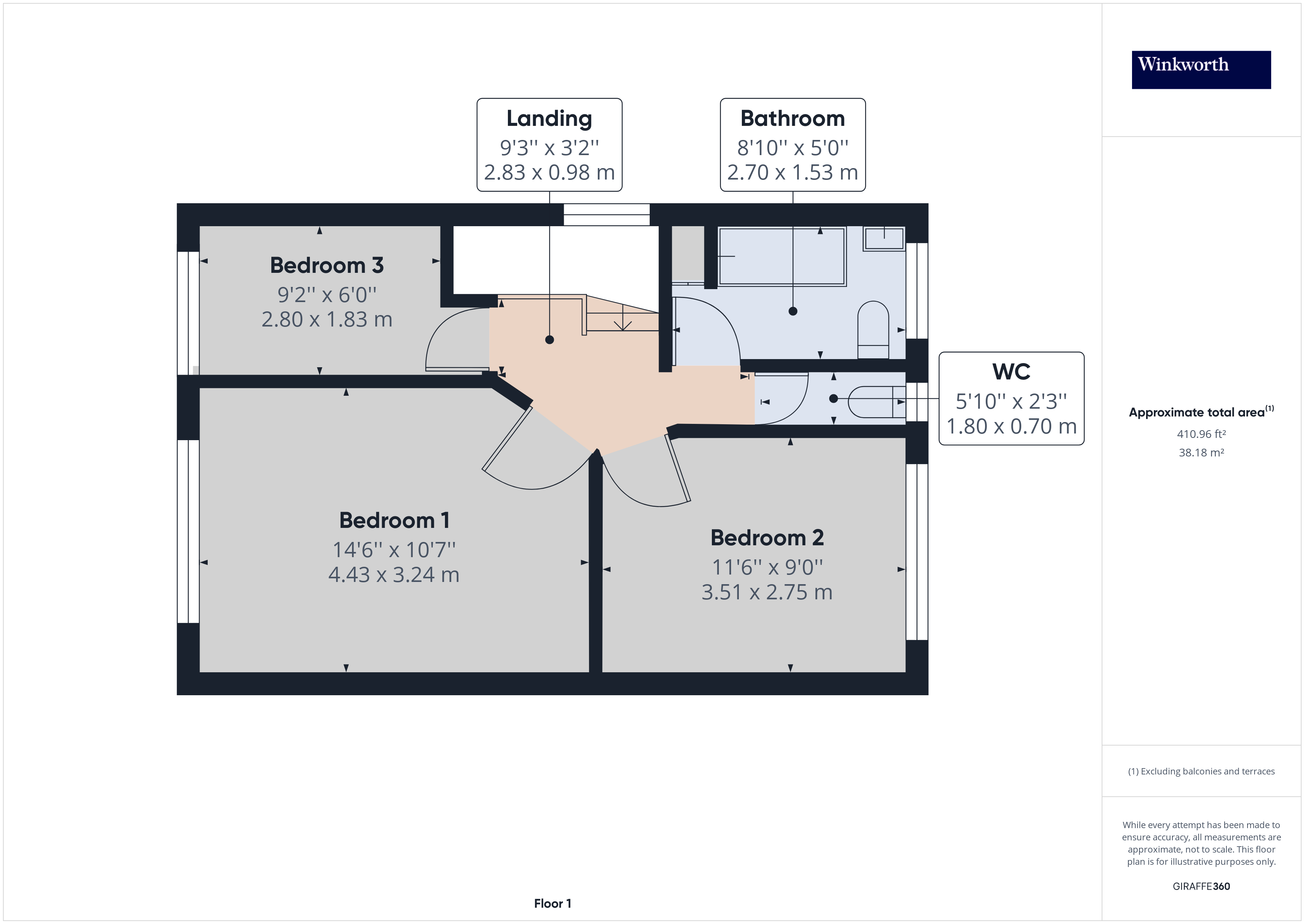 1st Floor Floorplan